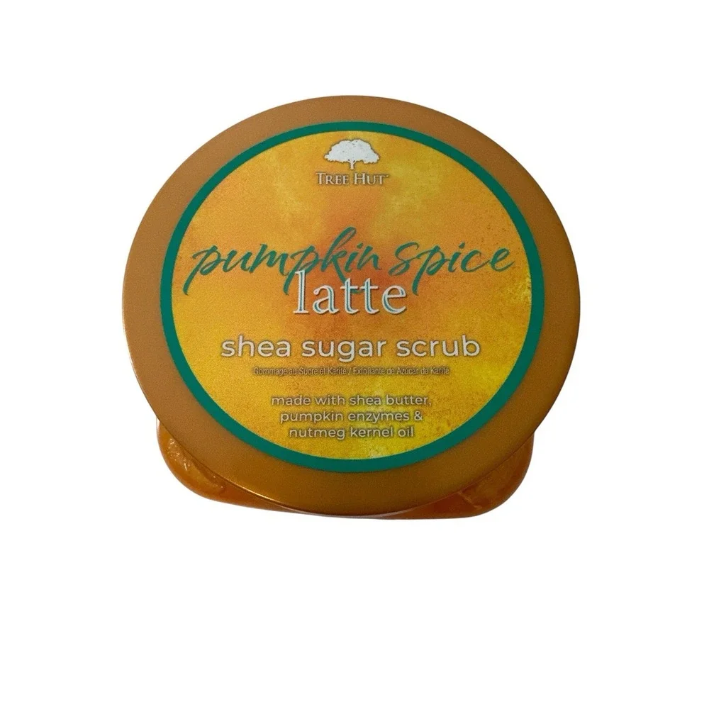 Tree Hut Pumpkin Spice Latte Shea Sugar‎ Scrub 18 oz NEW